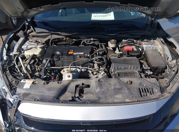 2HGFC2F60MH538225 2021 HONDA CIVIC Silver უკანა ხედი