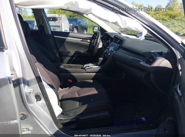 2HGFC2F60MH538225 2021 HONDA CIVIC Silver წინა სალონის ხედი