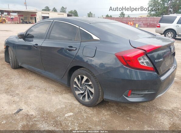 2HGFC2F61KH543043 2019 HONDA CIVIC Blue უკანა მარცხენა