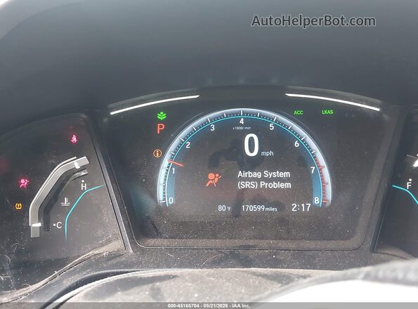 2HGFC2F61KH543043 2019 HONDA CIVIC Blue 