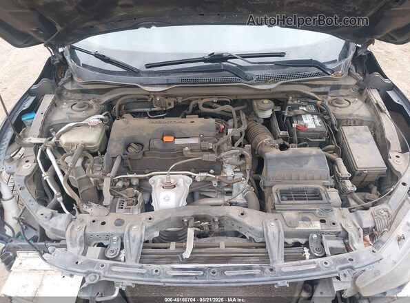 2HGFC2F61KH543043 2019 HONDA CIVIC Blue უკანა ხედი