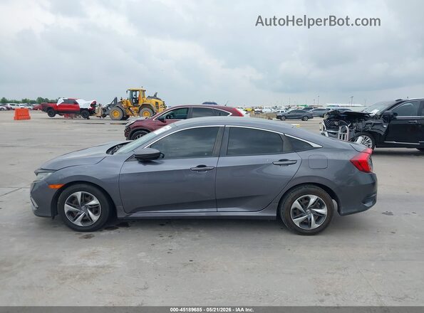 2HGFC2F61LH552519 2020 HONDA CIVIC Gray 360 interior view