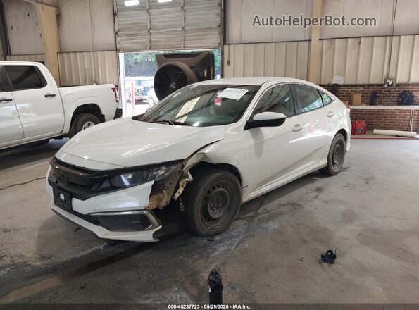2HGFC2F61LH562225 2020 HONDA CIVIC White Front left
