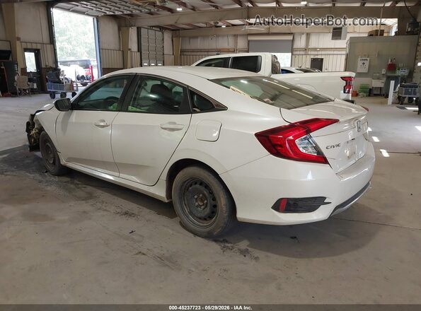 2HGFC2F61LH562225 2020 HONDA CIVIC White Rear left
