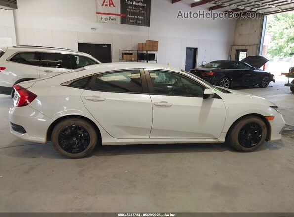 2HGFC2F61LH562225 2020 HONDA CIVIC White Rear interior view