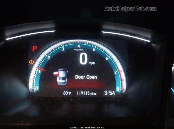 2HGFC2F61LH562225 2020 HONDA CIVIC White 