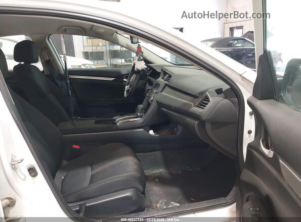 2HGFC2F61LH562225 2020 HONDA CIVIC White Front interior view