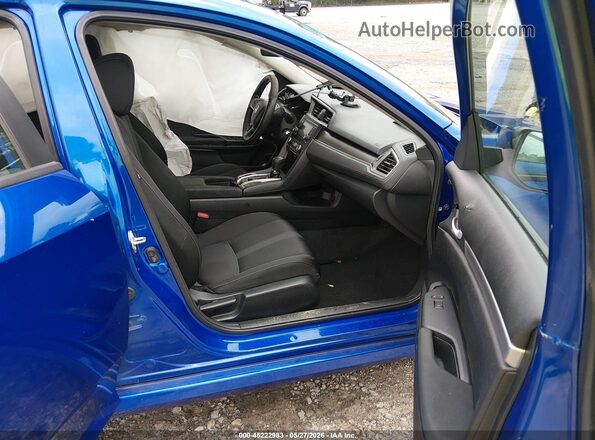 2HGFC2F61LH566002 2020 HONDA CIVIC Blue წინა სალონის ხედი