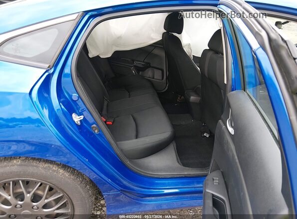 2HGFC2F61LH566002 2020 HONDA CIVIC Blue VIN კოდის სტიკერის ხედი