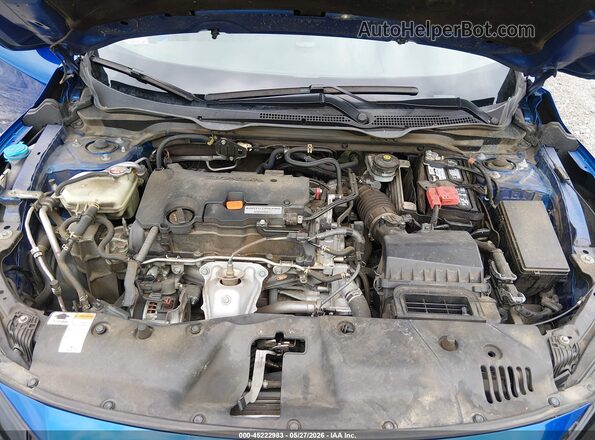 2HGFC2F61LH566002 2020 HONDA CIVIC Blue უკანა ხედი
