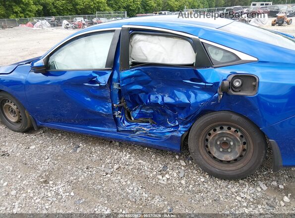 2HGFC2F61LH566002 2020 HONDA CIVIC Blue წინა ხედი