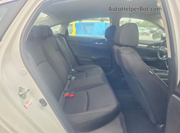 2HGFC2F61MH528626 2021 HONDA CIVIC White Հետևի նստատեղերի տեսք