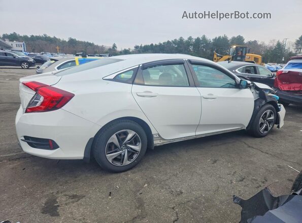 2HGFC2F61MH528626 2021 HONDA CIVIC White Հետևի աջ