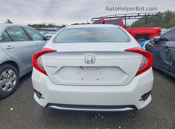 2HGFC2F61MH528626 2021 HONDA CIVIC White Հետևի տեսք