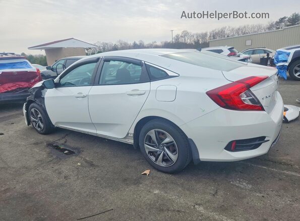 2HGFC2F61MH528626 2021 HONDA CIVIC White Հետևի ձախ