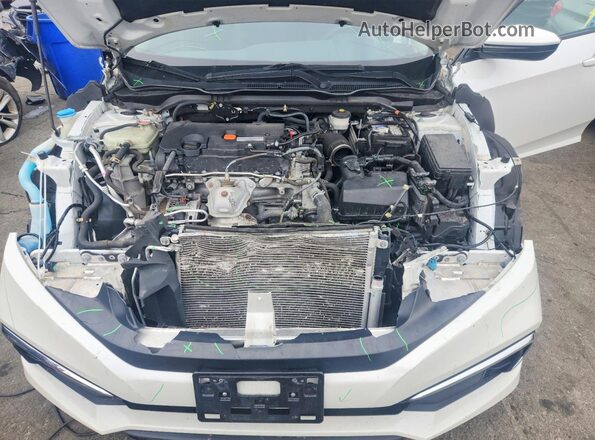 2HGFC2F61MH528626 2021 HONDA CIVIC White Սալոնի հետևի տեսք