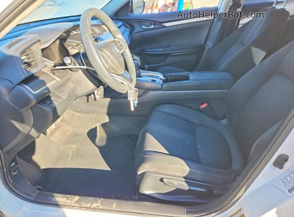 2HGFC2F62KH505904 2019 HONDA CIVIC White Vista interior delantera