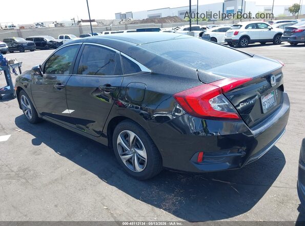 2HGFC2F62KH536621 2019 HONDA CIVIC Black Tył lewy