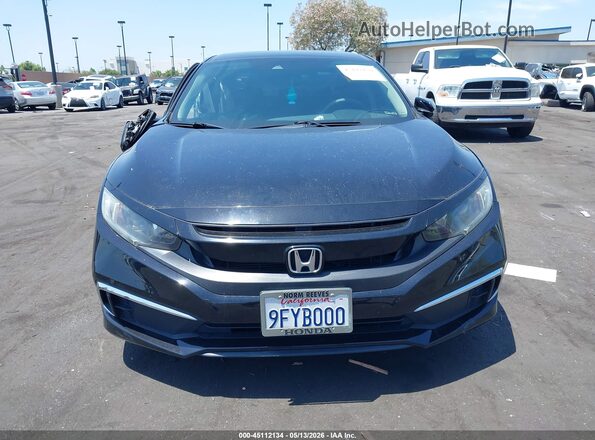 2HGFC2F62KH536621 2019 HONDA CIVIC Black Widok zestawu wskaźników