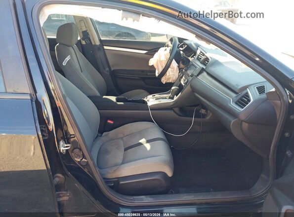 2HGFC2F62KH538675 2019 HONDA CIVIC Black Vista interior delantera