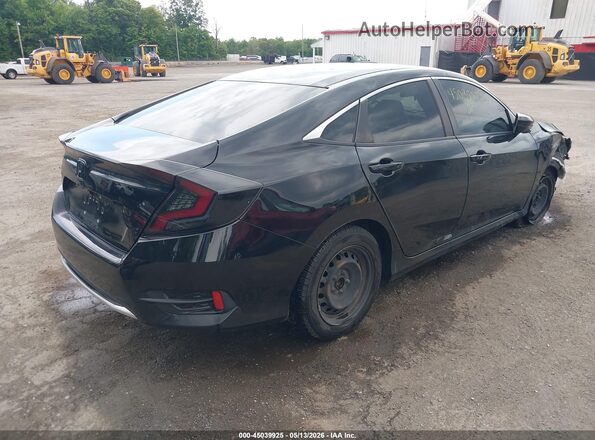 2HGFC2F62KH538675 2019 HONDA CIVIC Black Trasero derecho