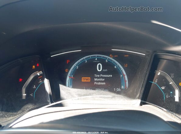2HGFC2F62KH538675 2019 HONDA CIVIC Black Vista de los asientos traseros