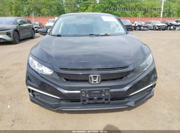 2HGFC2F62KH582711 2019 HONDA CIVIC Black Սարքավորումների վահանակի տեսք