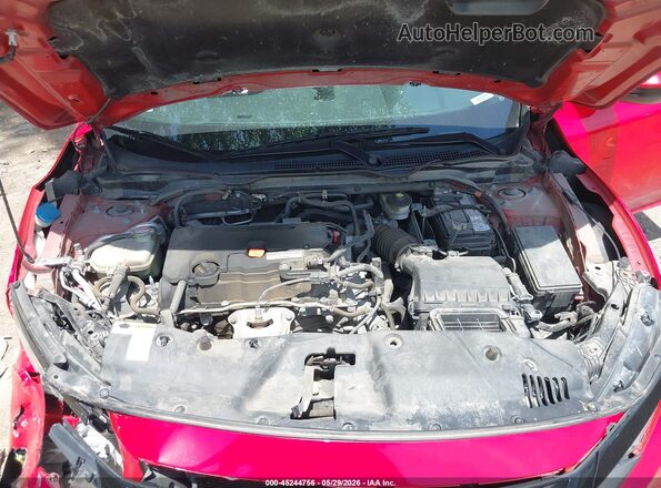 2HGFC2F62KH606053 2019 HONDA CIVIC Красный Вид сзади