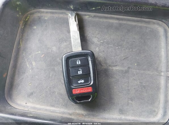 2HGFC2F62KH606053 2019 HONDA CIVIC Красный Вид панели приборов
