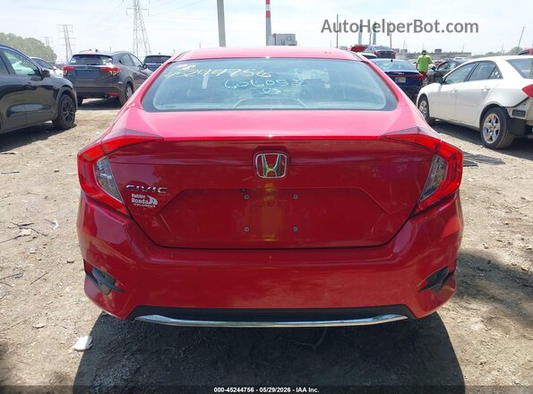 2HGFC2F62KH606053 2019 HONDA CIVIC Красный 