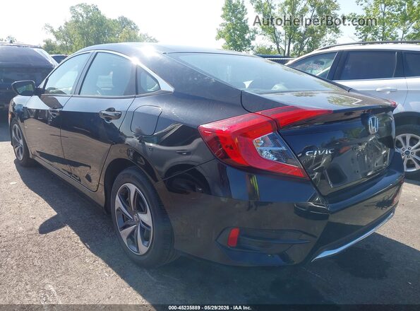 2HGFC2F62LH521120 2020 HONDA CIVIC Black Rear left