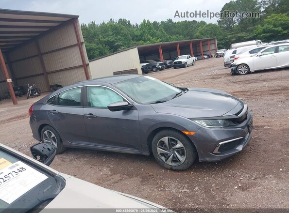 2HGFC2F62LH530321 2020 HONDA CIVIC Gray Widok wnętrza 360 stopni