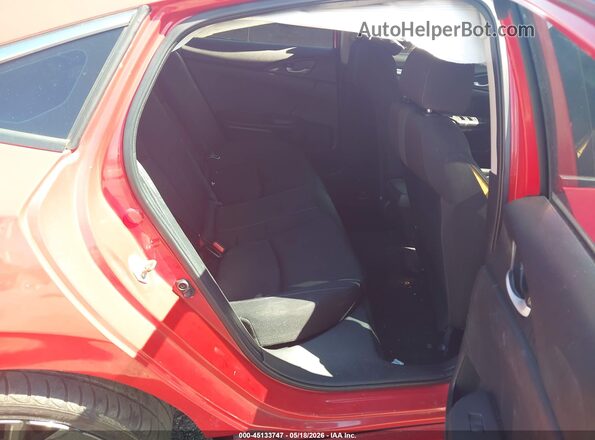 2HGFC2F62LH553291 2020 HONDA CIVIC Red VIN կոդի պիտակի տեսք