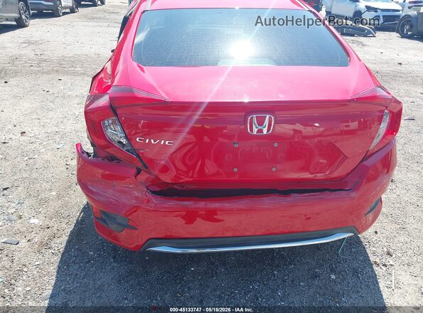 2HGFC2F62LH553291 2020 HONDA CIVIC Red 
