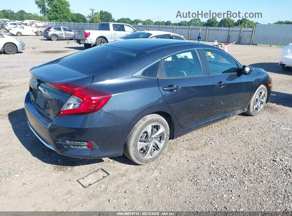 2HGFC2F62LH566235 2020 HONDA CIVIC Dark Blue Trasero derecho