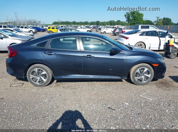 2HGFC2F62LH566235 2020 HONDA CIVIC Dark Blue Vista interior trasera