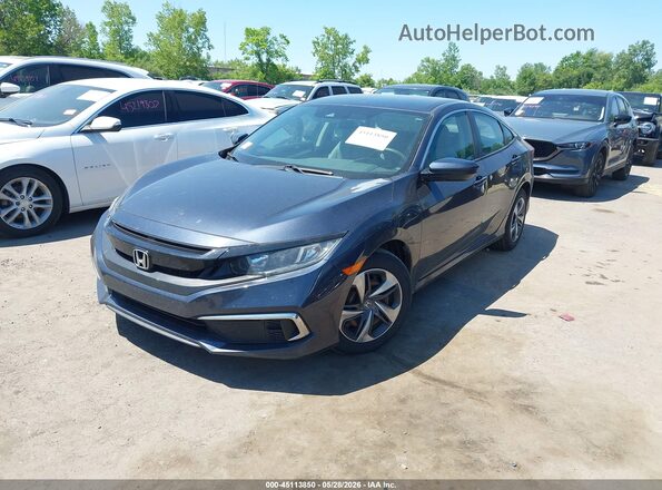 2HGFC2F62LH573668 2020 HONDA CIVIC Gray 