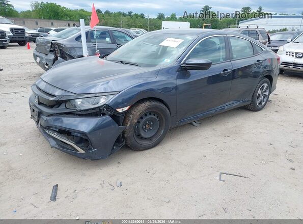 2HGFC2F62MH554748 2021 HONDA CIVIC Gray Передня ліва чверть