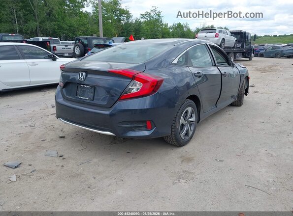2HGFC2F62MH554748 2021 HONDA CIVIC Gray Задня права чверть