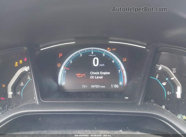 2HGFC2F62MH554748 2021 HONDA CIVIC Gray Вид задніх сидінь