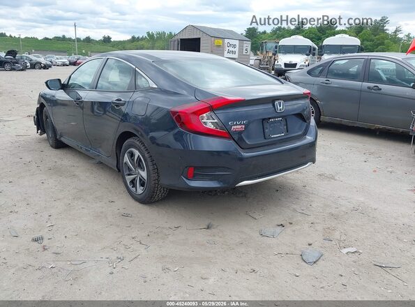 2HGFC2F62MH554748 2021 HONDA CIVIC Gray Задня ліва чверть