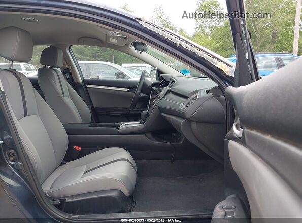 2HGFC2F62MH554748 2021 HONDA CIVIC Gray Вид салону спереду