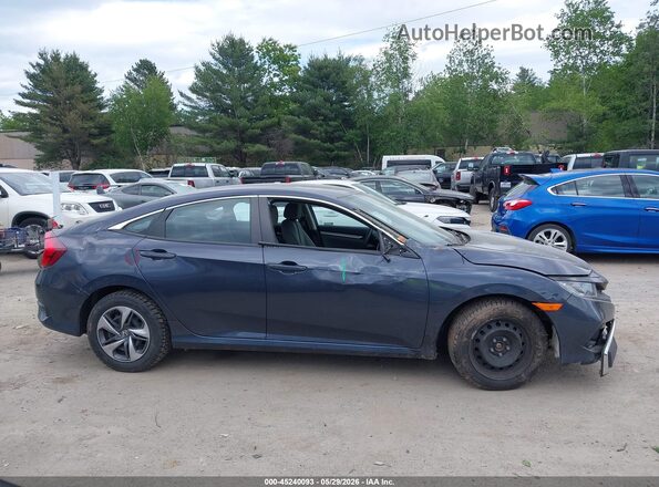 2HGFC2F62MH554748 2021 HONDA CIVIC Gray Панорамний вид салону 360°