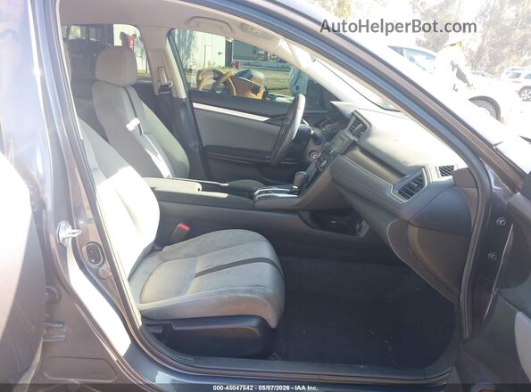 2HGFC2F62MH559996 2021 HONDA CIVIC Gray Front interior view