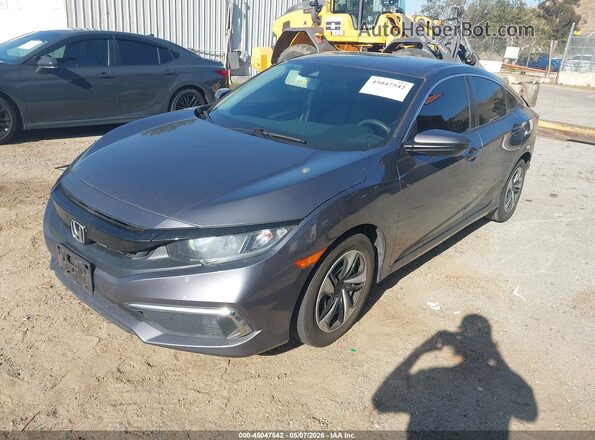 2HGFC2F62MH559996 2021 HONDA CIVIC Gray Front left