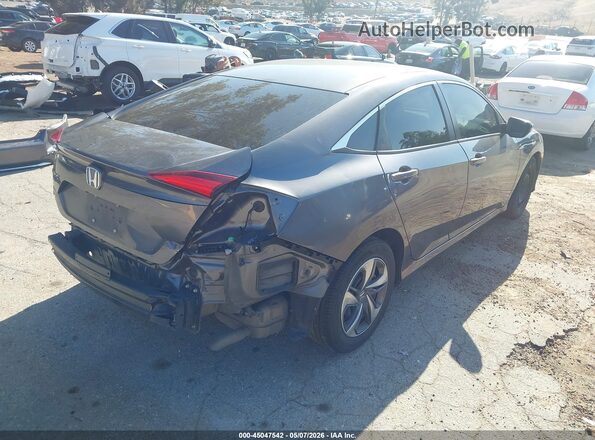 2HGFC2F62MH559996 2021 HONDA CIVIC Gray Rear right