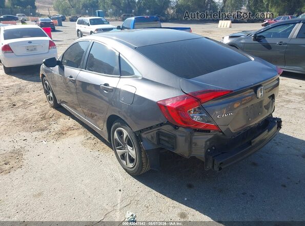 2HGFC2F62MH559996 2021 HONDA CIVIC Gray Rear left