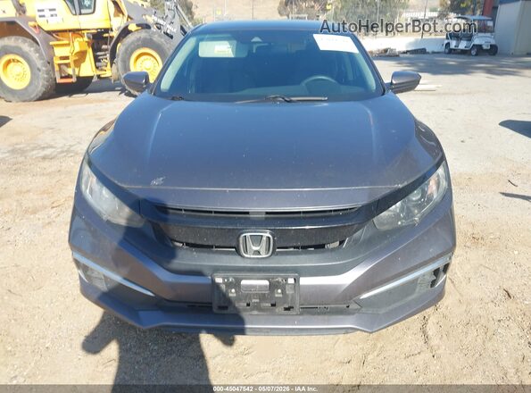 2HGFC2F62MH559996 2021 HONDA CIVIC Gray Rear interior view
