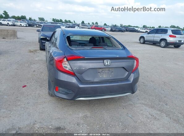 2HGFC2F63LH574473 2020 HONDA CIVIC Gray Front view