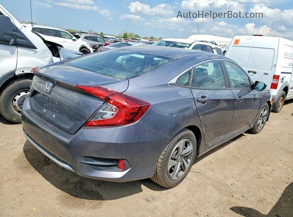 2HGFC2F63LH602255 2020 HONDA CIVIC Gray 